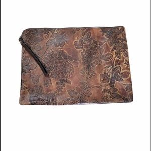 Patricia Nash Bark Leaves Computer Bag